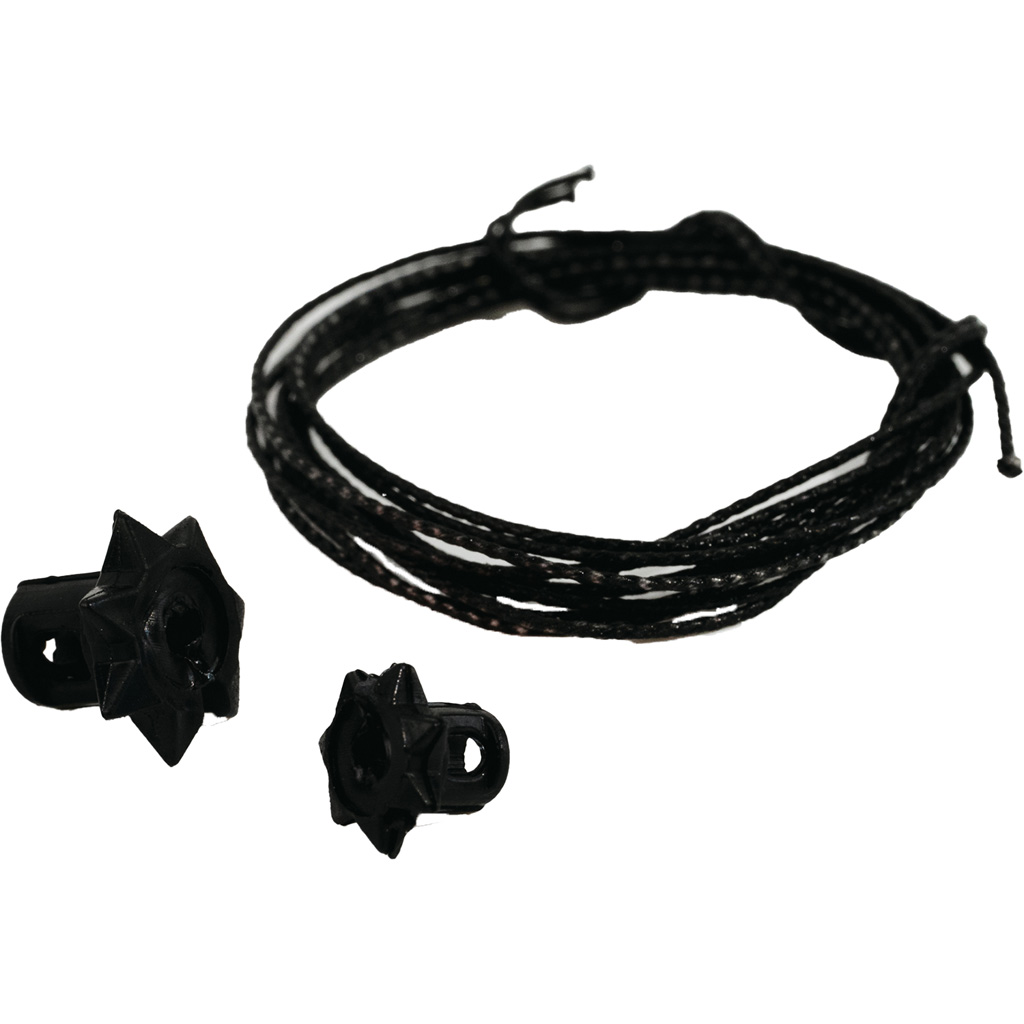 Bowmar Recurve Nose Button Black 2 pc. Small/Large