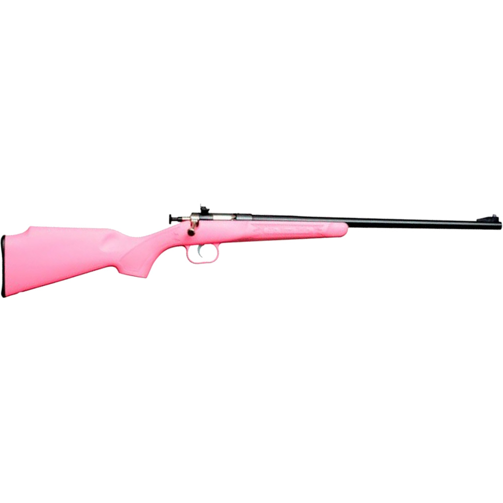 Keystone Crickett Synthetic Stock Rifle 22 LR Pink Synthetic 16.13 in. RH