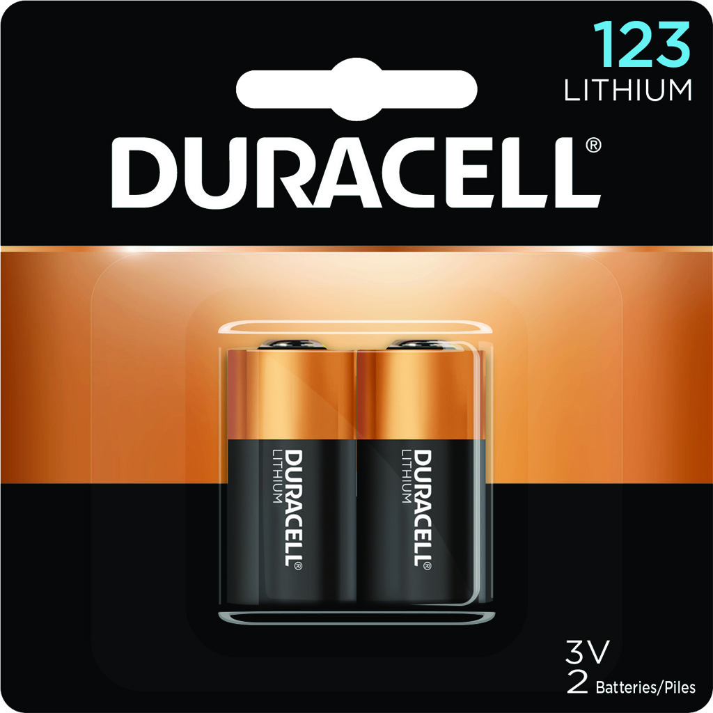 Duracell Lithium Batteries CR123 2 pk.