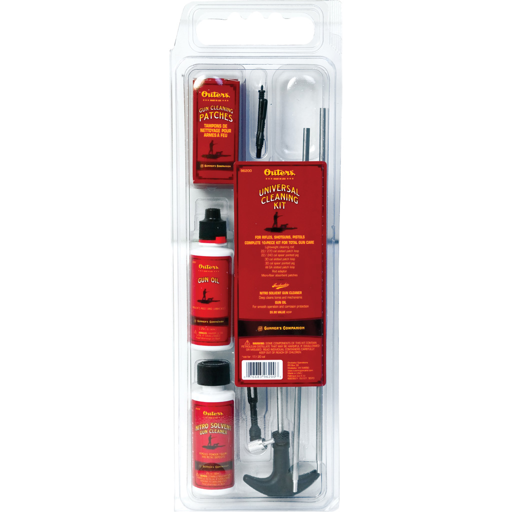 Outers Universal Cleaning Kit Rifle/Shotgun/Pistol