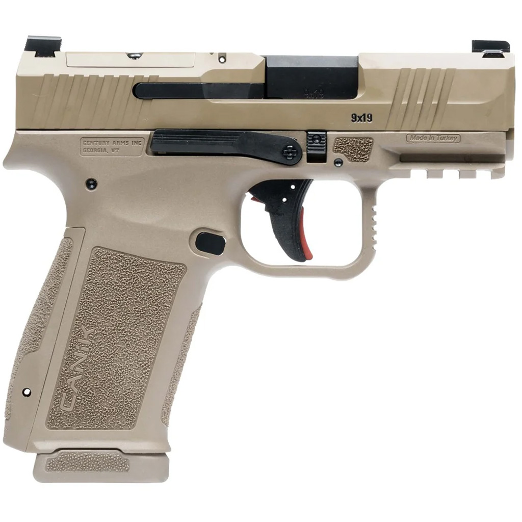 Canik Mete MC9 L Pistol  9mm 3.18 in . FDE 17 Rd.