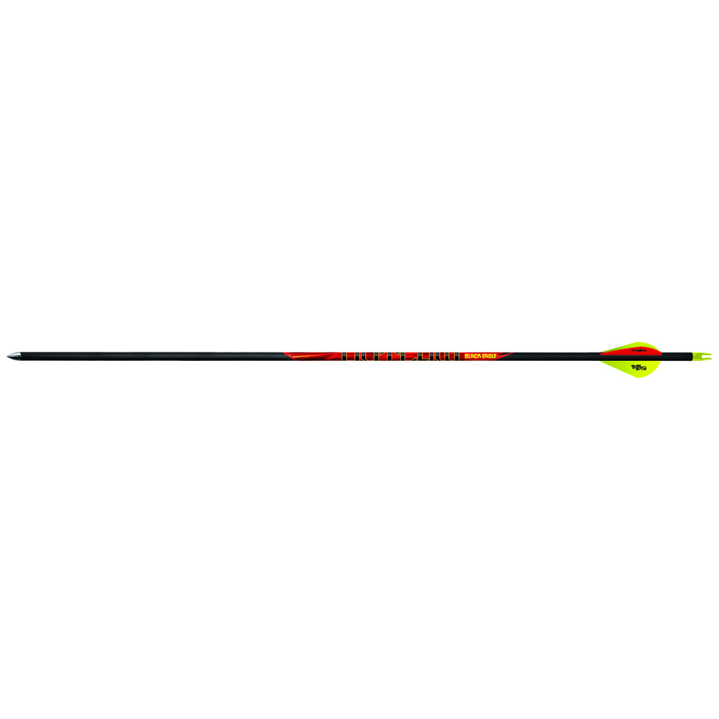 Black Eagle Outlaw Arrows .005 400 Blazer Vanes 6 pk.