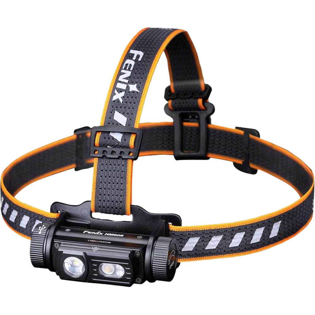 Fenix HM60R Rechargeable Headlamp 1300 Lumens Black