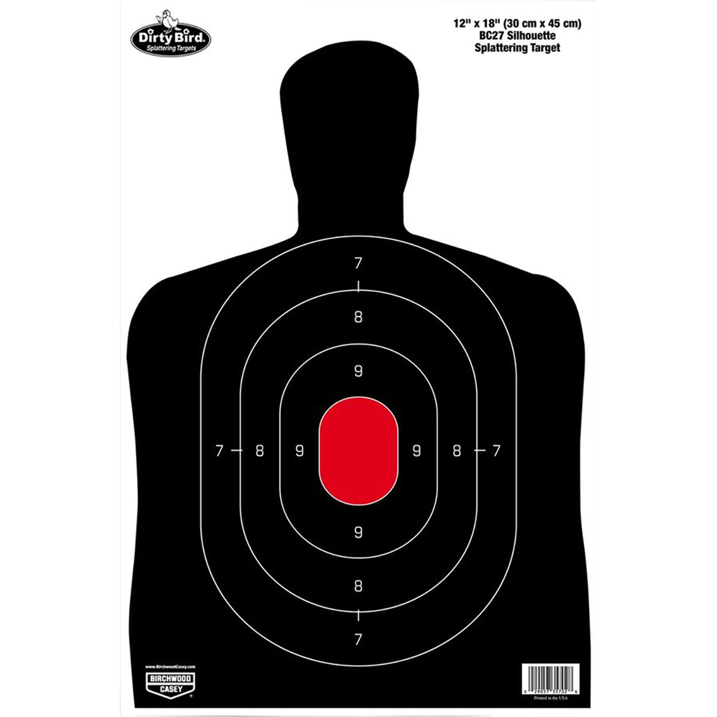 Birchwood Casey Dirty Bird Target BC-27 Silhouette 12x18 in. 8 pk