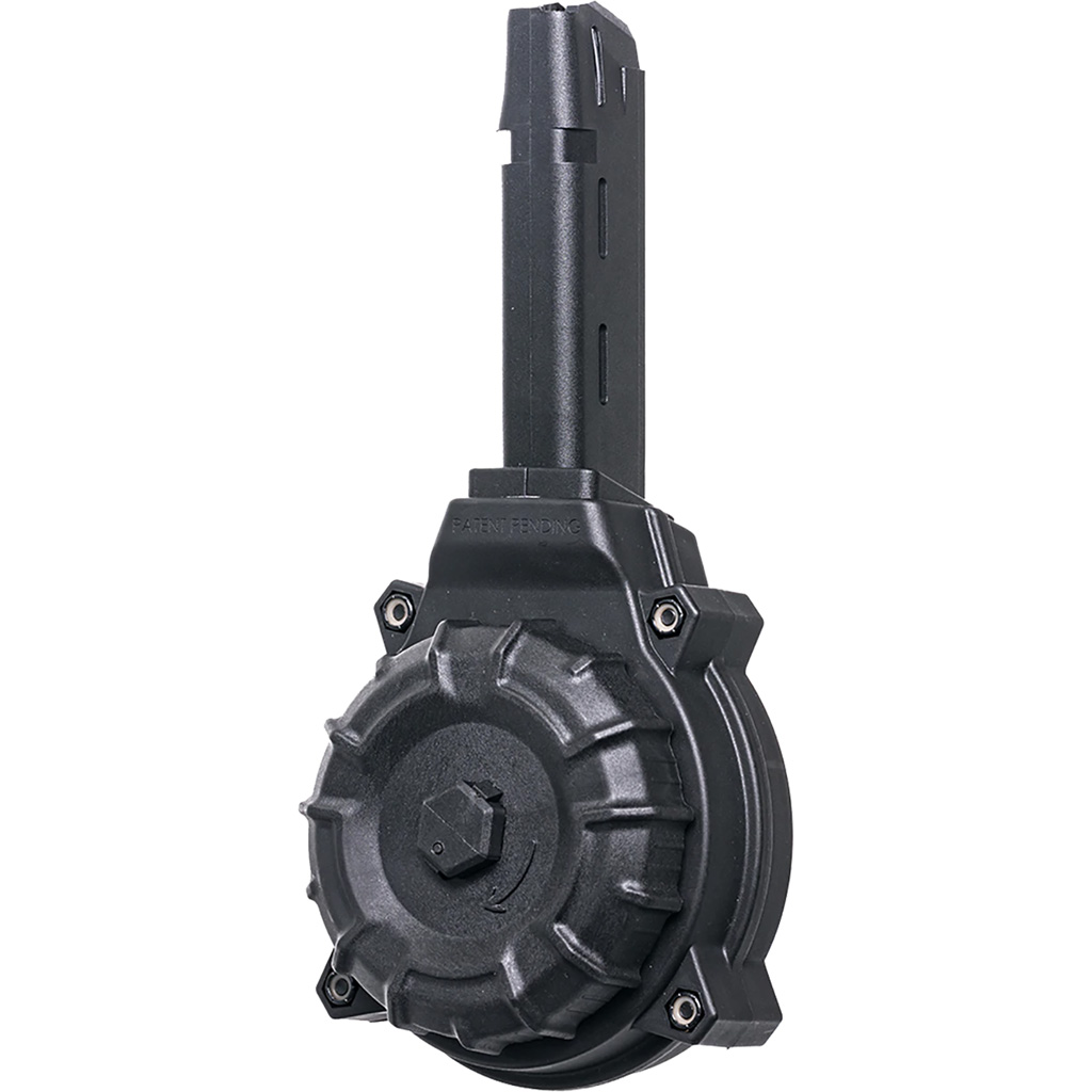 ProMag Polymer Drum Magazine Glock 17/19 9mm Black 50 rd.