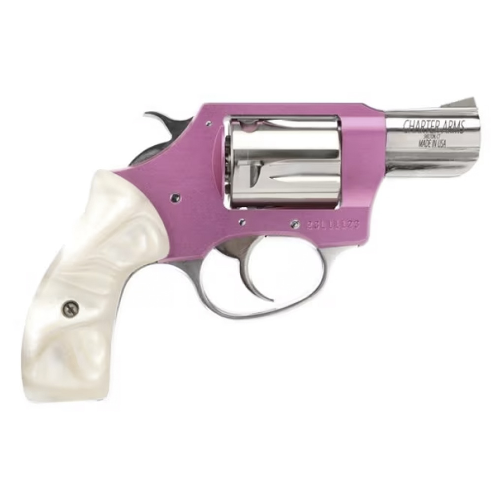 Charter Arms Chic Lady Revolver 38 Spl. Pink/Hi-Polish Full Grip 2 in. 5 rd.
