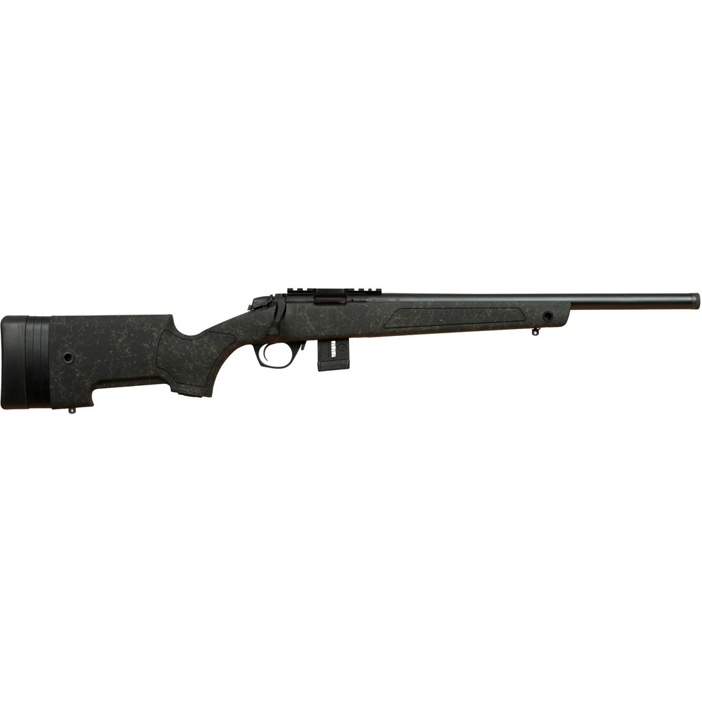 Bergara BMR-X Competition Rifle 17 HMR Green/Black 18 in. Steel Barrel