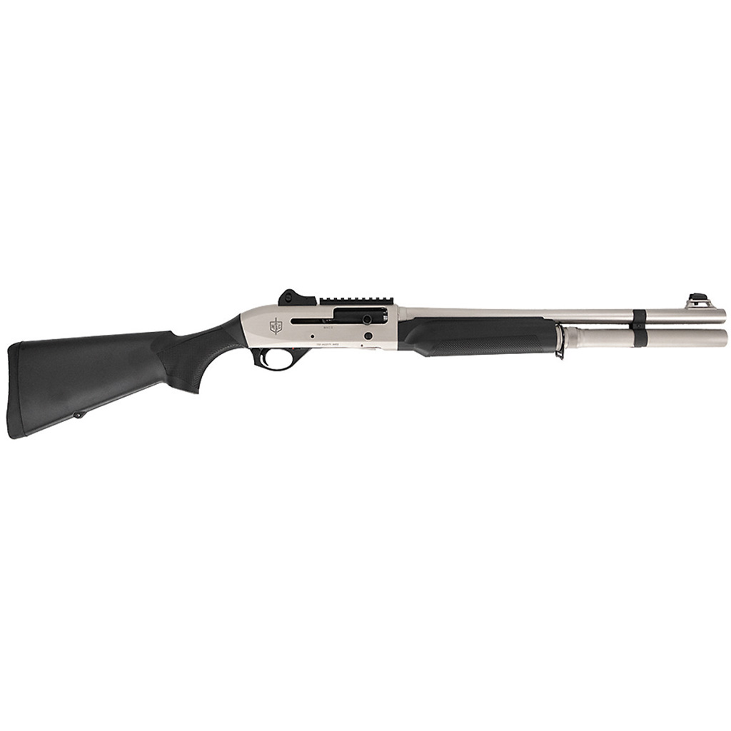 MAC 2 Tactical Marine Shotgun 12 ga. 18.5 in. Nickle/Black 3 in. 5 rd.