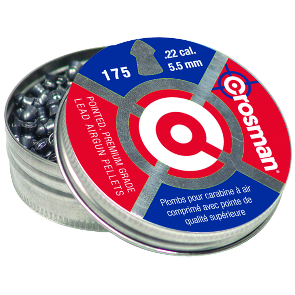 Crosman Pointed Pellets .22 cal. 175 pk.