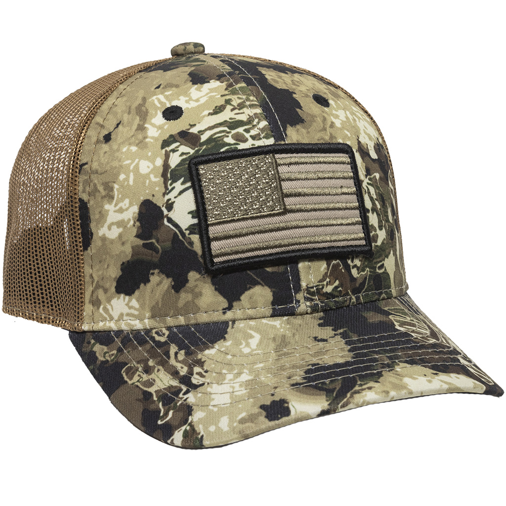 Outdoor Cap Veil Flag Cap Veil Whitetail/Brown