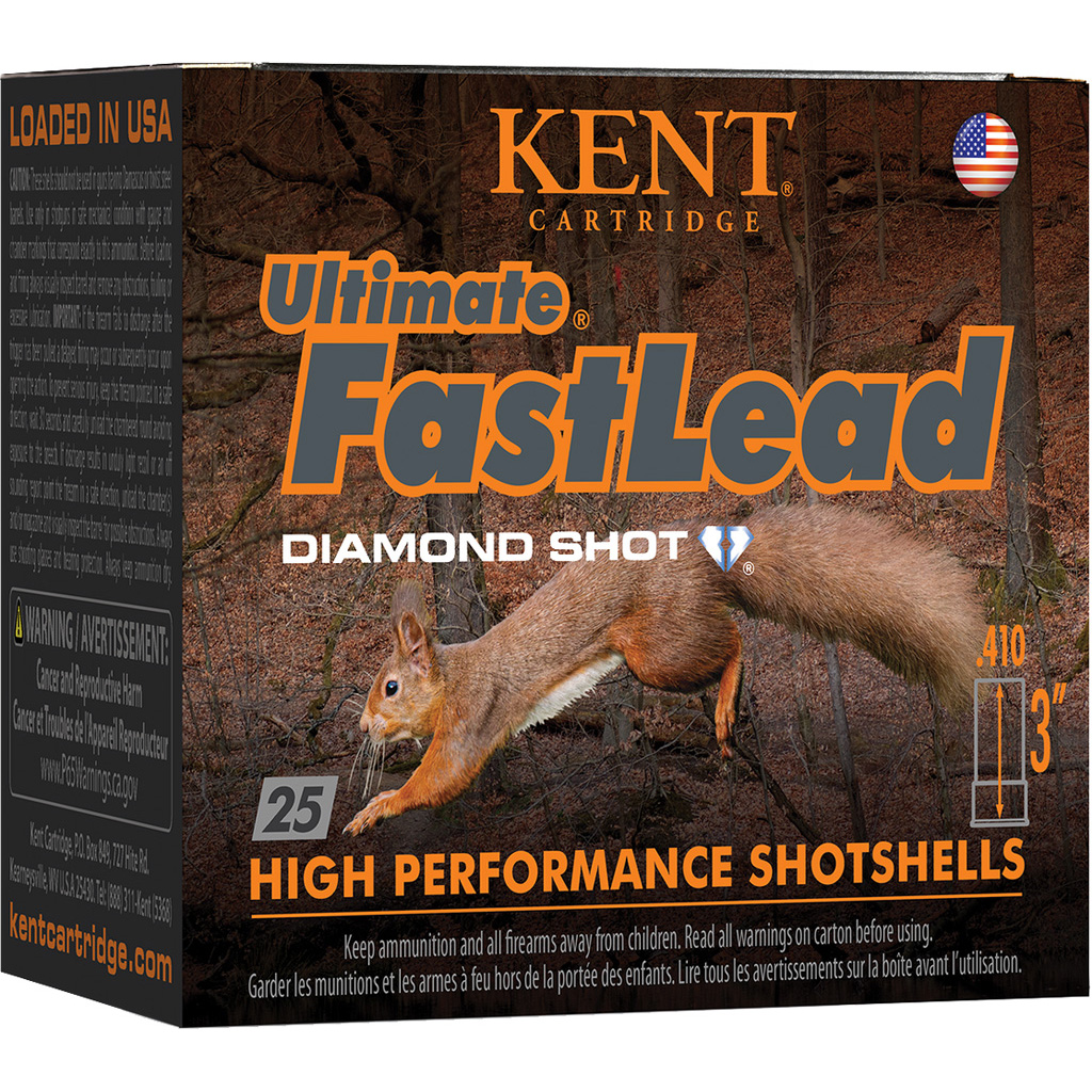 Kent Ultimate FastLead Upland Load 410 ga. 3 in. 11/16 oz. 6 Shot 25 rd.