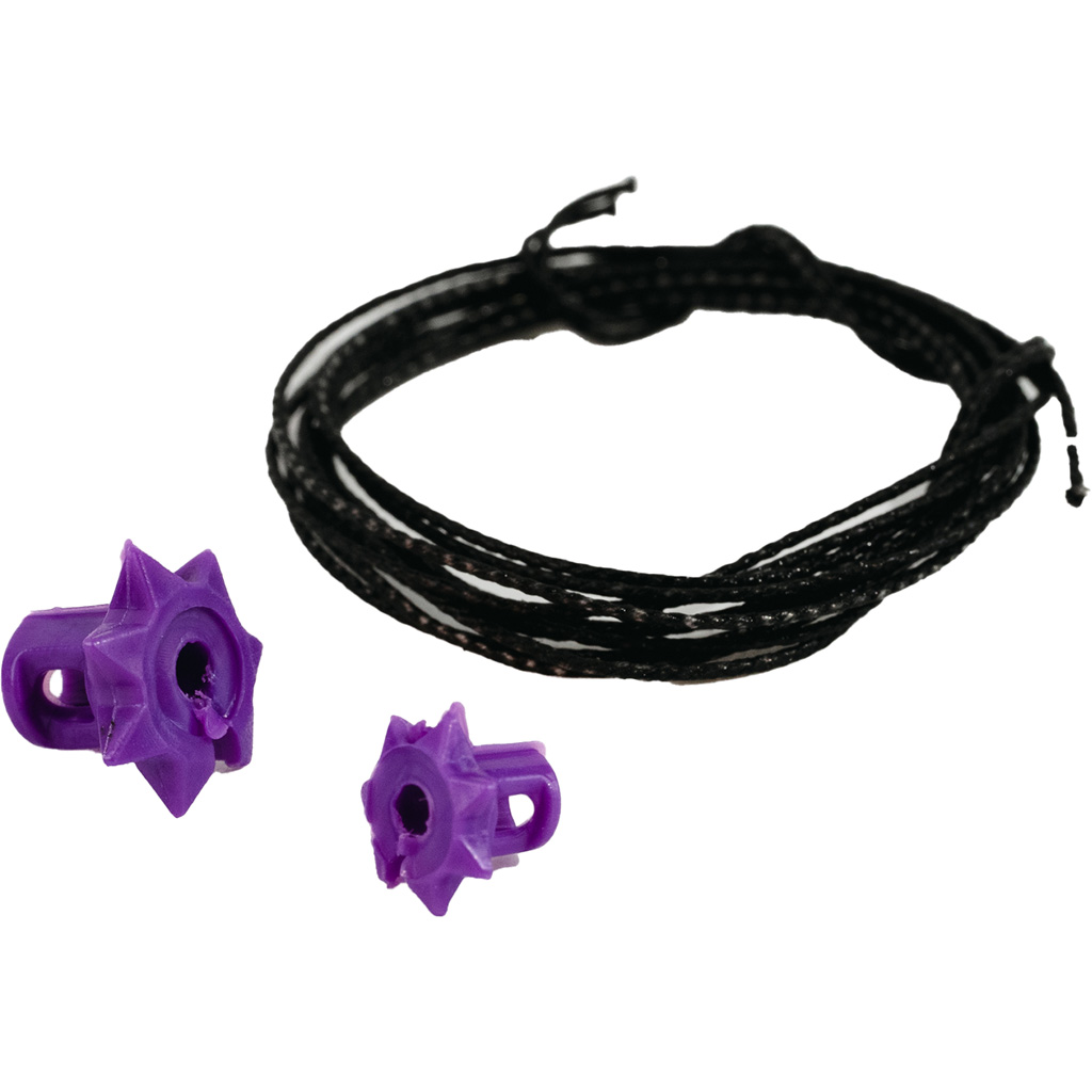Bowmar Recurve Nose Button Purple 2 pc. Small/Large