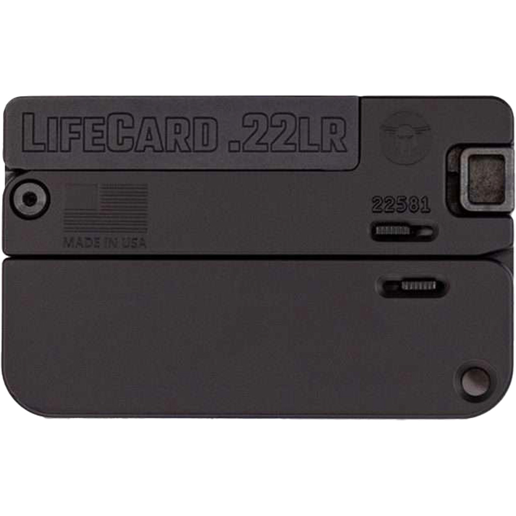 TrailBlazer LifeCard Pistol 22 LR 2.5 in. Sniper Grey 1 rd.