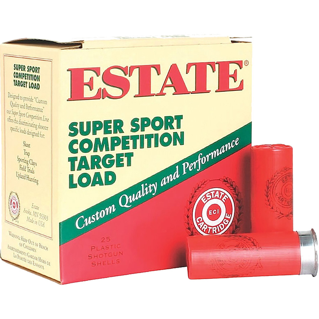 Estate Super Sport Target Load 20 Gauge 2.75 in. 7/8 oz. 8 Shot 25 rd.