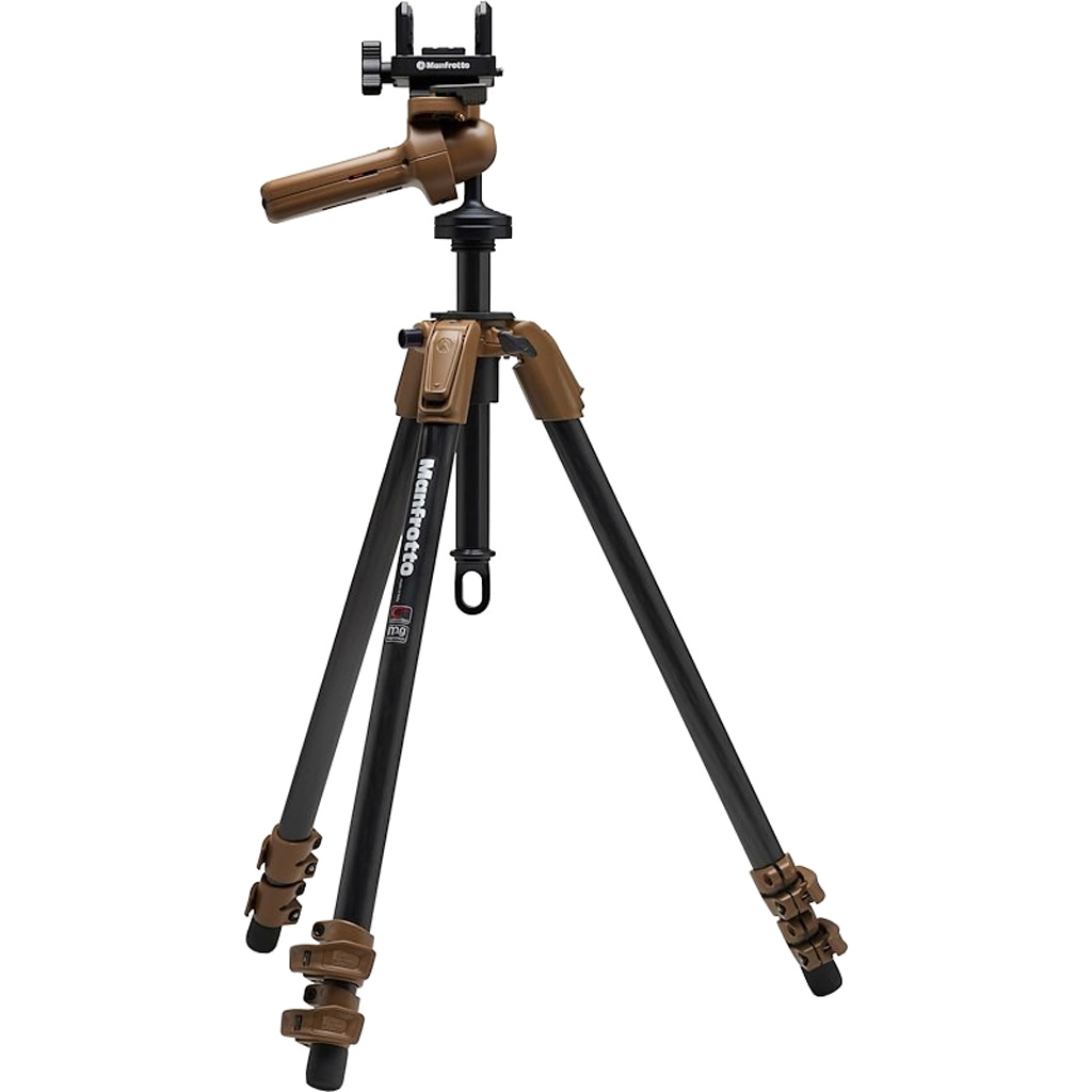 Manfrotto Alpha S.H.O.T. Tripod Grip Pro Kit Carbon Brown