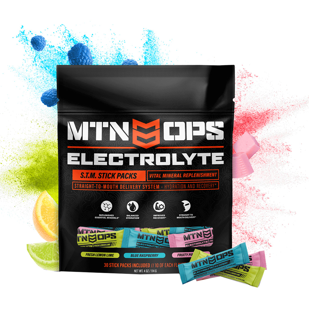 MTN Ops Electrolytes STM Stick Pack 30 ct.