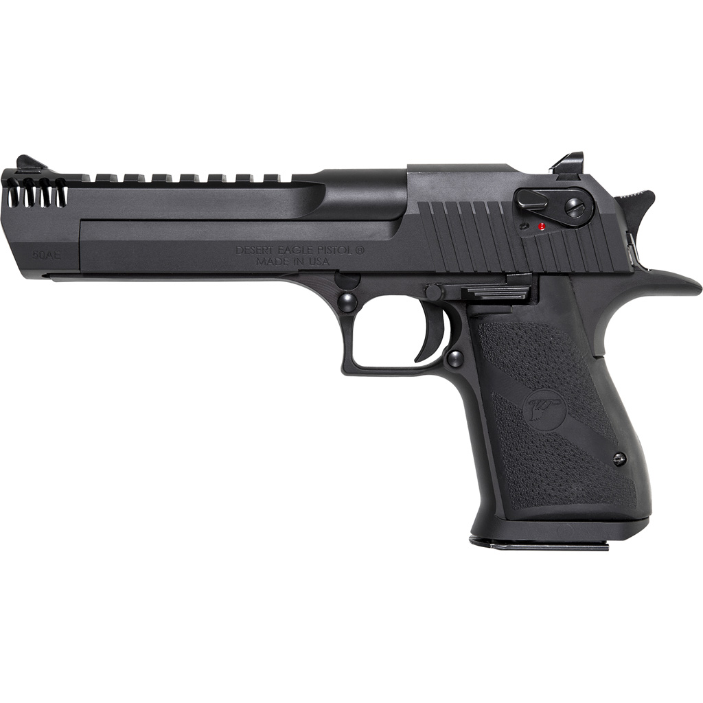 Magnum Research Desert Eagle Mark XIX Pistol 50 AE 6 in. Black 7 rd. Muzzle Brake