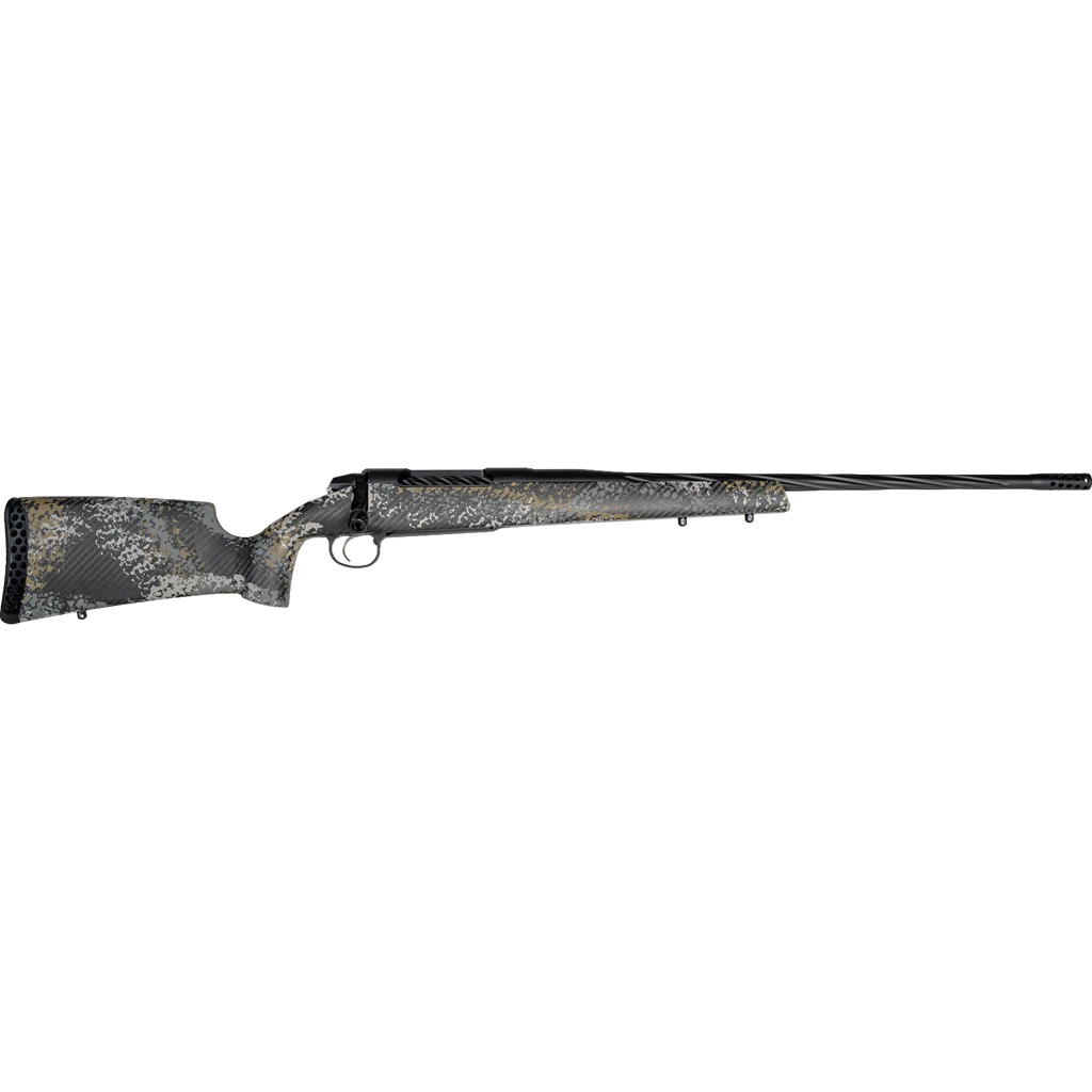 Weatherby 307 Alpine ST Rifle 22 CM 22 in. Grey w/Tan/White/GRY Sponge RH