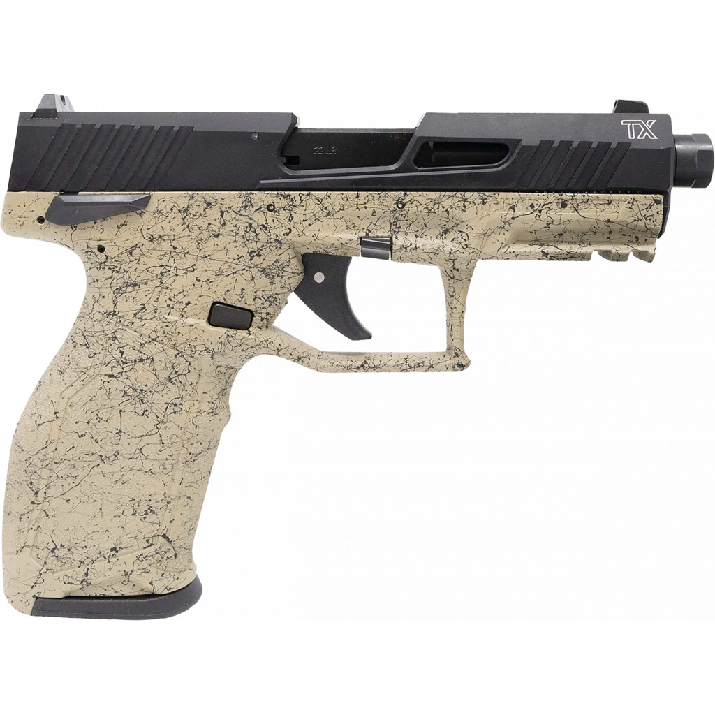 Taurus 2TX 22 Pistol 22 LR. 4.6 in. FDE Splatter/Black 16 rd. & 22 rd.