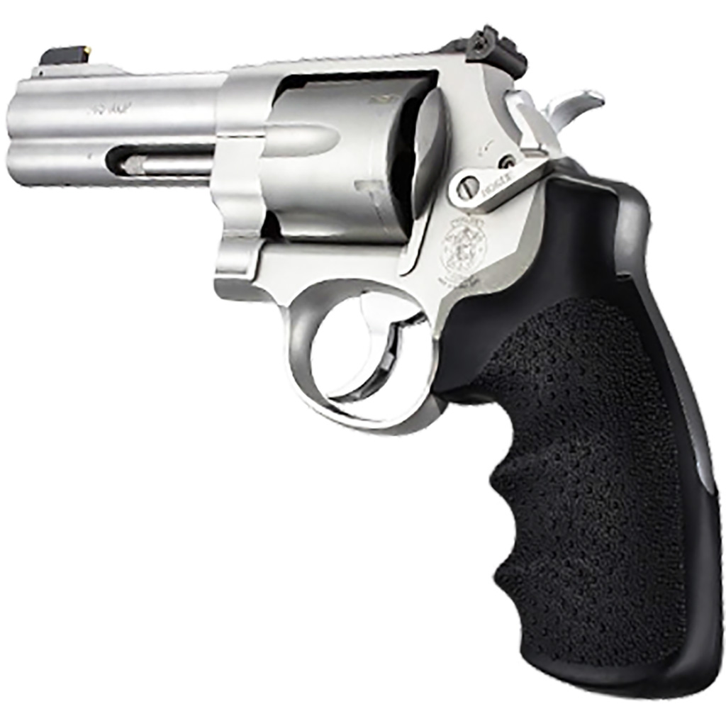 Hogue Monogrip Rubber Grip Black S&W N Frame Round Butt