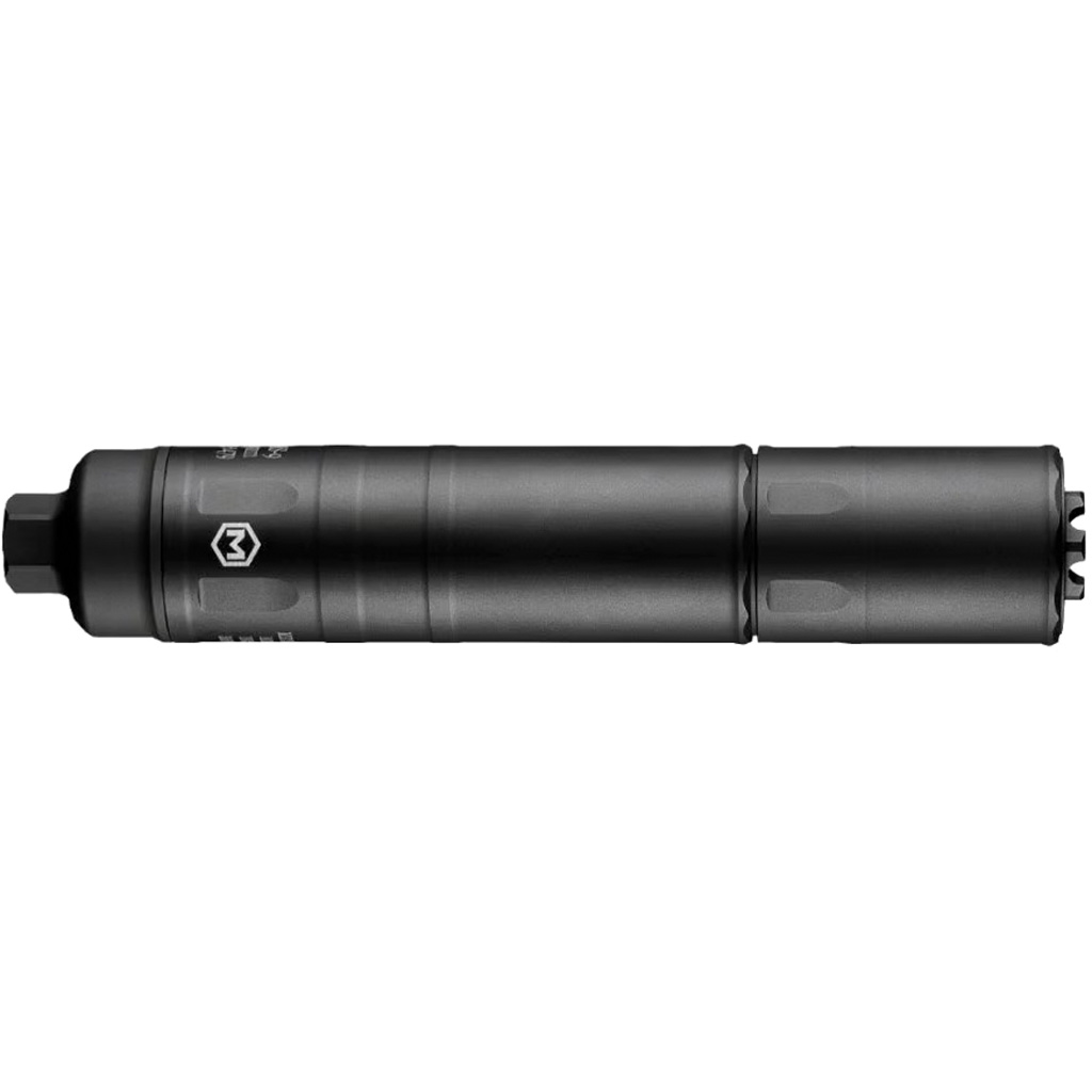 Maxim MS Suppressor 9mm w/ 1/2 X 28 Piston Black