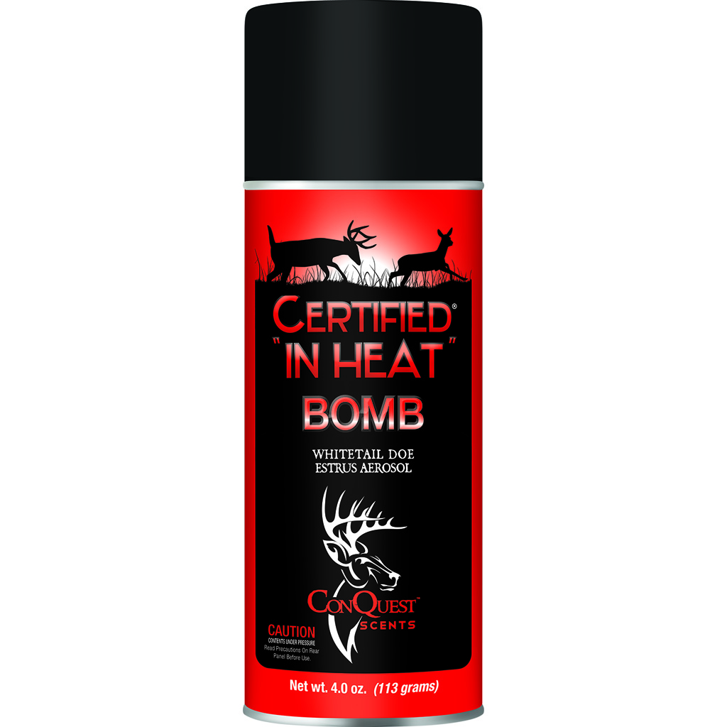 Conquest Scent Bomb Certified in Heat 4 oz.