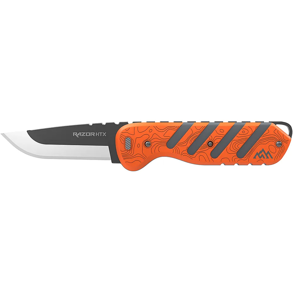 Outdoor Edge Razor Htx 3.0" Fixed Orange/Gray, 6 Blades