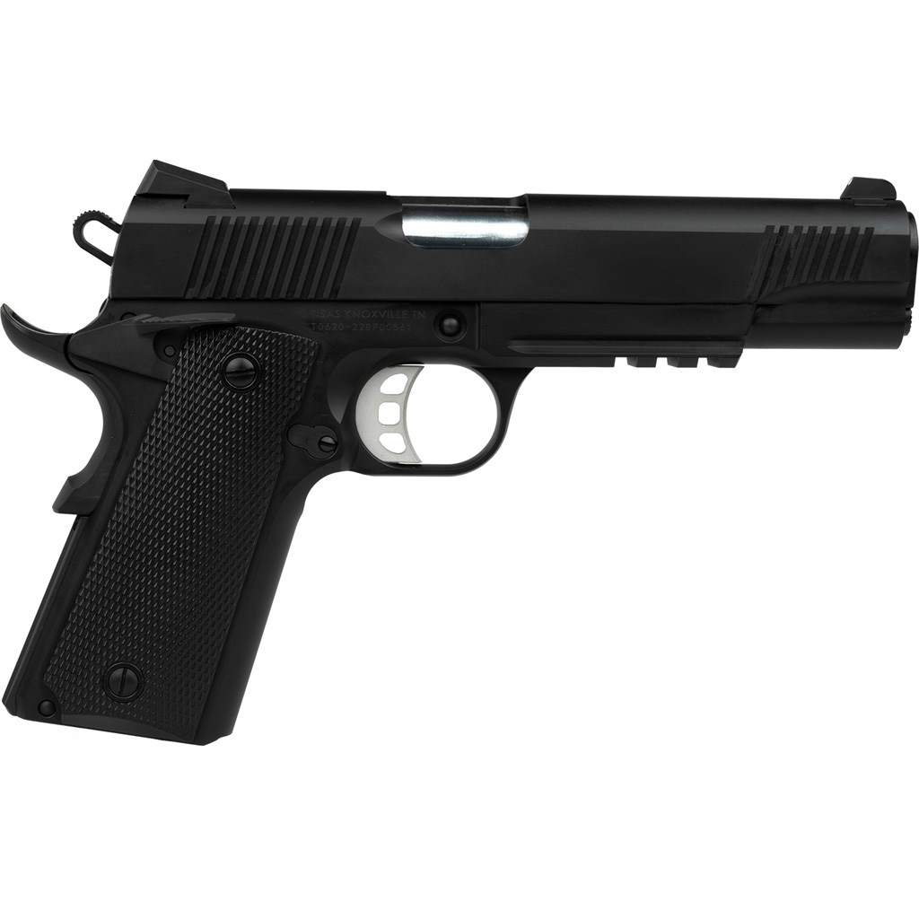 SDS Arms 1911 Duty B45R Carry Pistol 45 ACP 5 in. Black Cerakote Rail