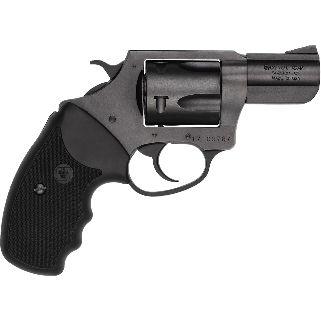 Charter Arms Mag Pug Revolver 357 Mag. Black Full Grip Single 2.2 in. 5 rd.