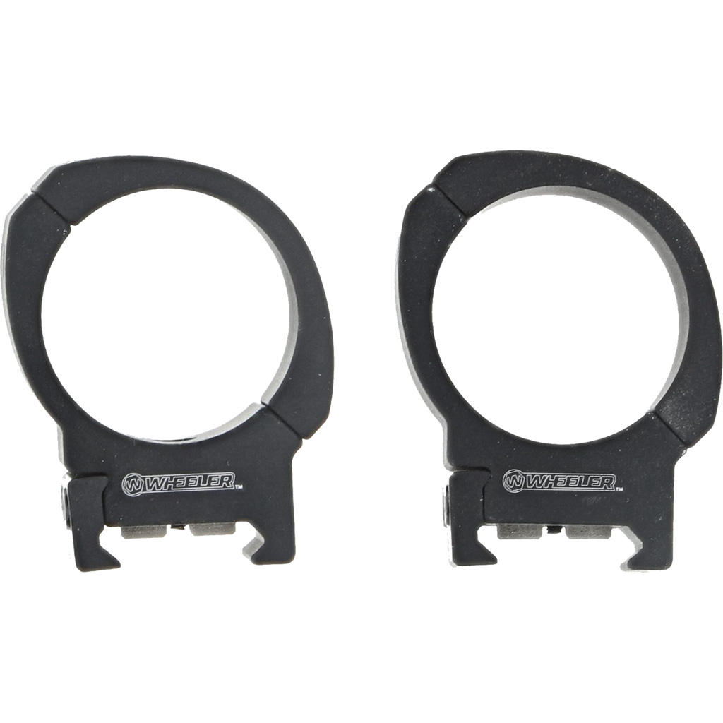 Wheeler Sport Scope Rings Black 1 in. Medium