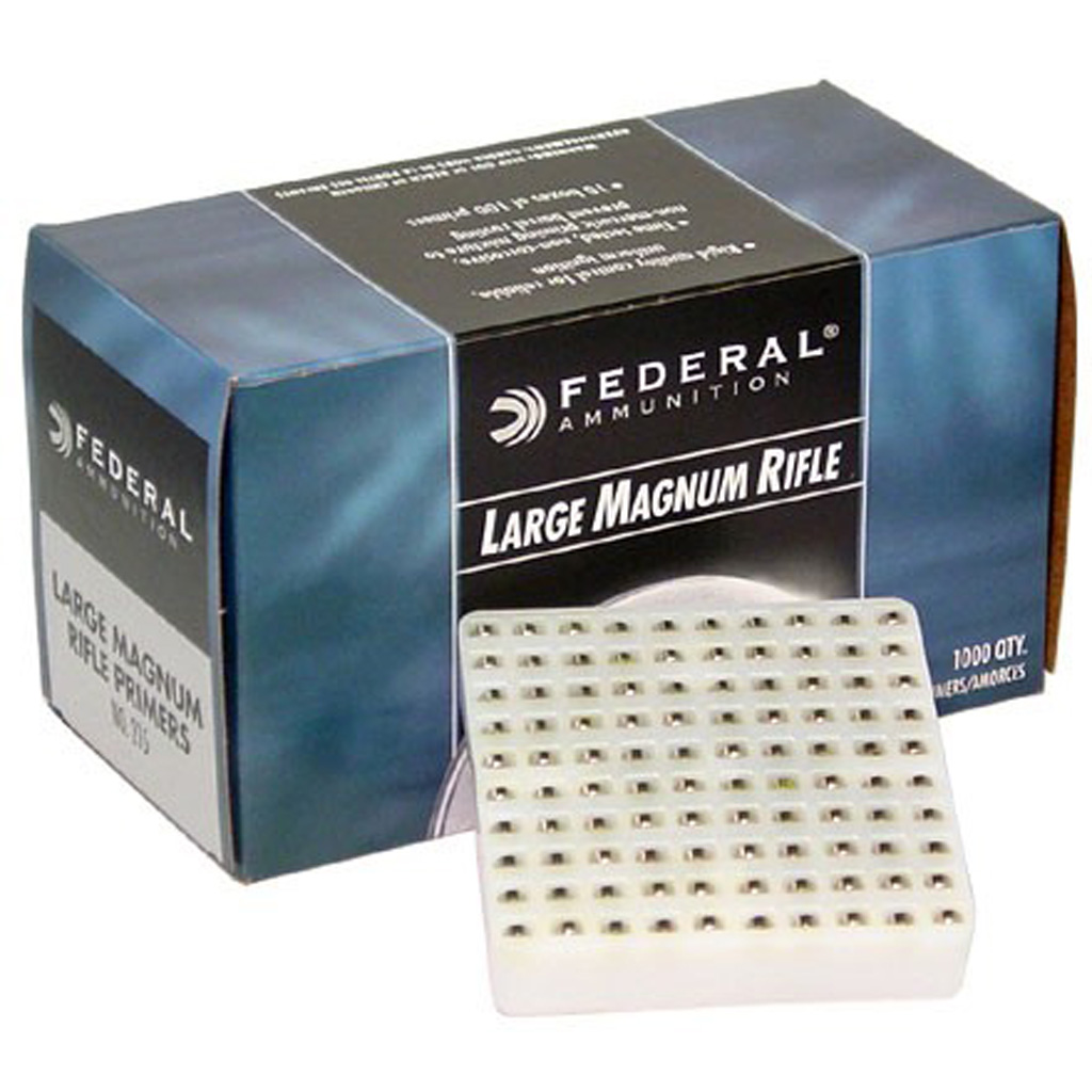 Federal Pistol Primers Large Magnum 1000 ct. HAZ