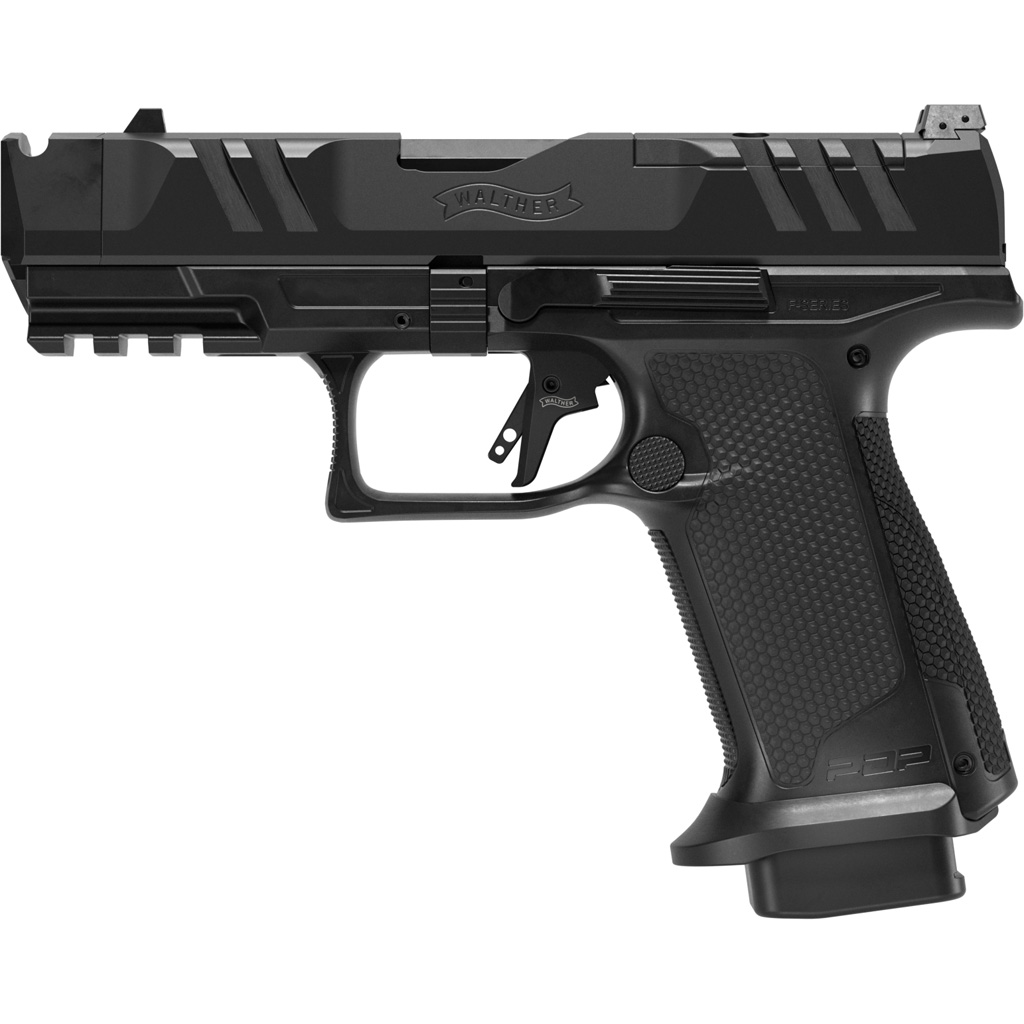 Walther PDP F-Series Pro-X PMM Pistol 9mm 4" Black Ported Optic Ready 18 rd.