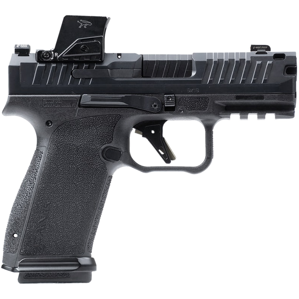 Canik METE MC9 Prime Pistol w/Dot 9mm 3.64 in. Black Comp w/MeCanik MO4 17 rd