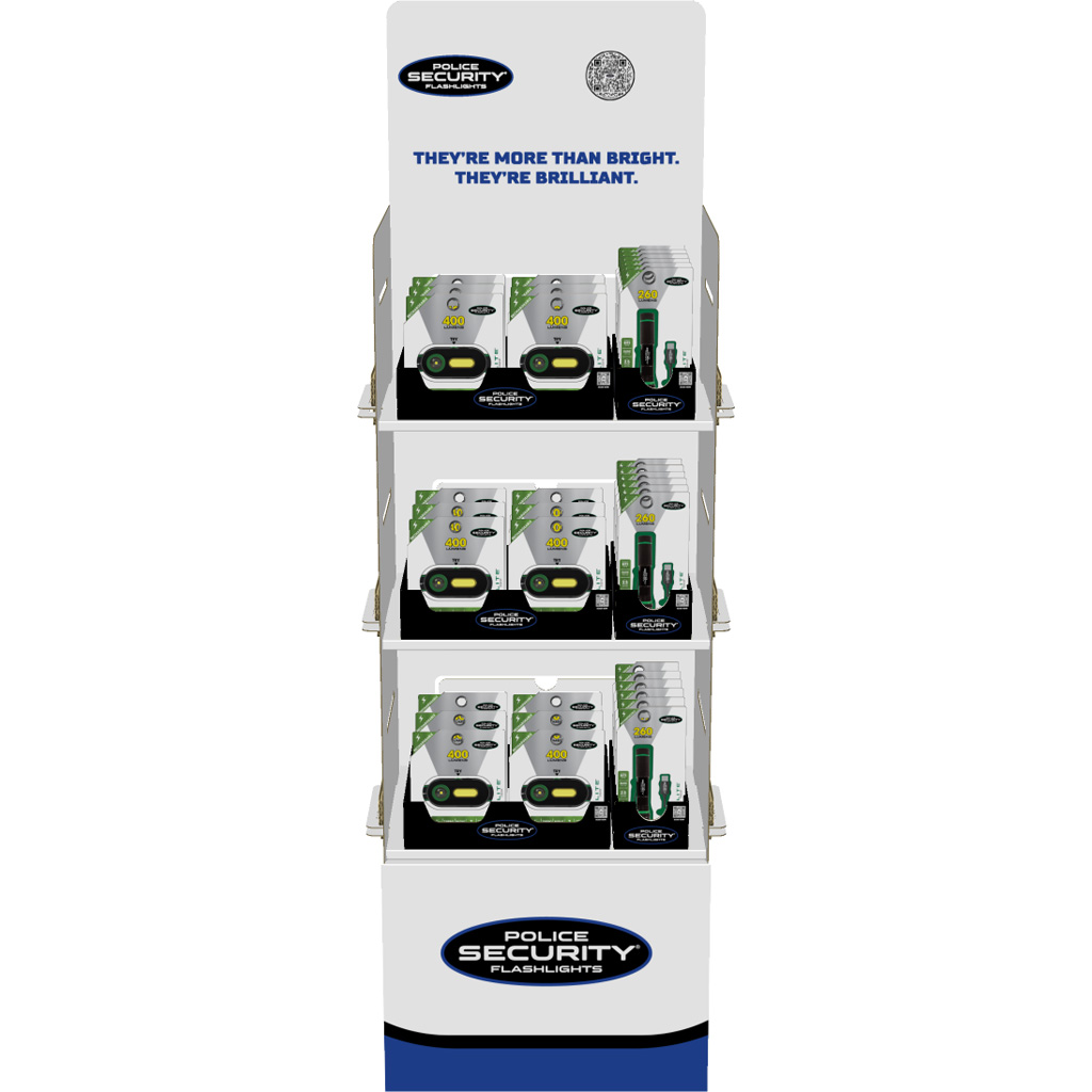 Police Security Aura RS/Colt R Shelf Display DROP SHIP ONLY