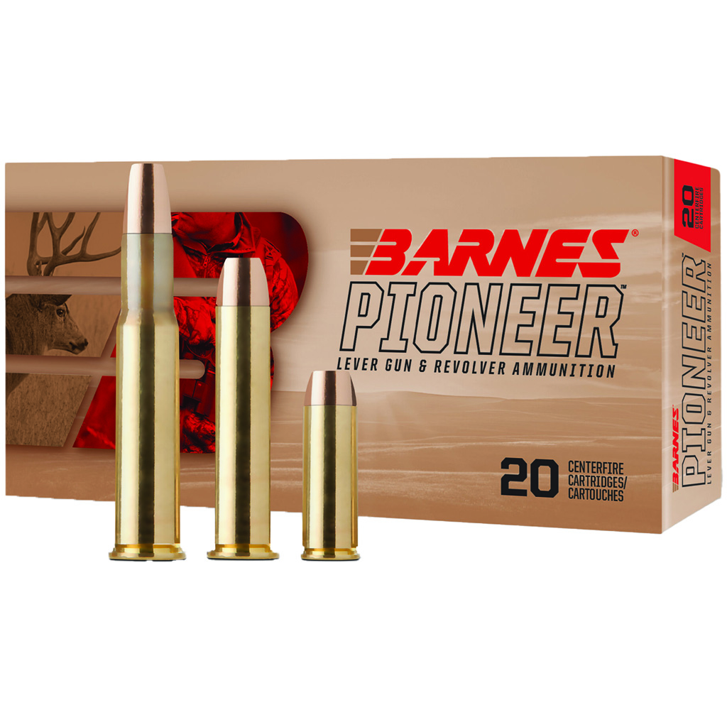Barnes Pioneer Lever Gun Ammo 45-70 Govt. 400 gr. Barnes Original 20 rd.