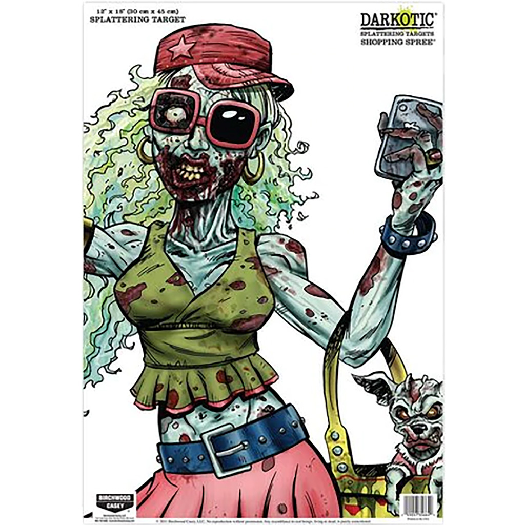 Birchwood Casey Darkotic Target 12x18 in. Shopping Spree 8 pk.