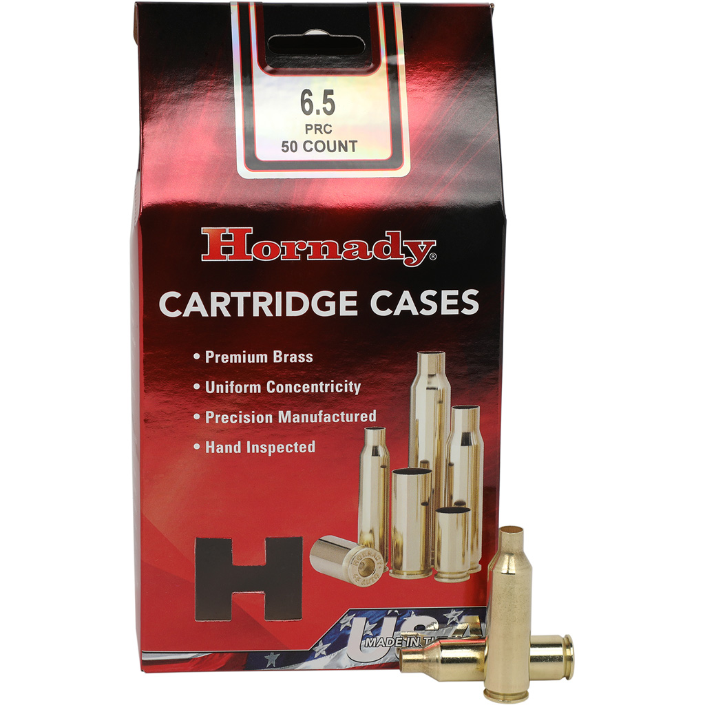 Hornady Rifle Cartridge Cases 6.5 PRC Unprimed 50 pk.