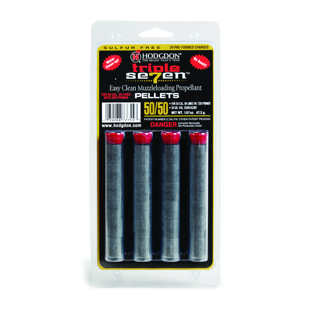 Hodgdon Triple Seven Pellets .50 cal. 50 gr. 24 pk. HAZMAT
