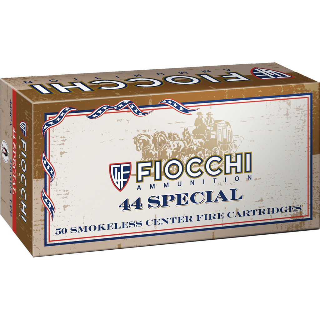 Fiocchi Cowboy Action Centerfire Rifle Ammo 44 Spl. 210 gr. LFP 50 rd.