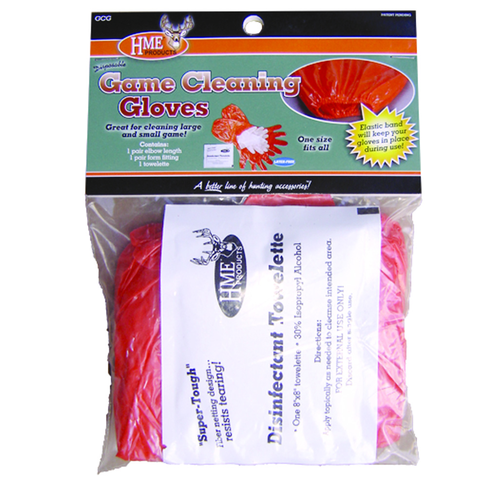 HME Game Cleaning Gloves 1 pr.