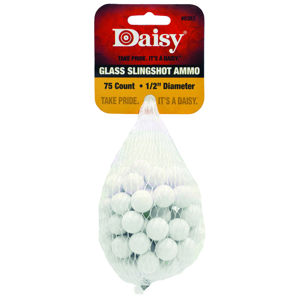 Daisy Slingshot Ammo Glass 1/2in. 75ct.
