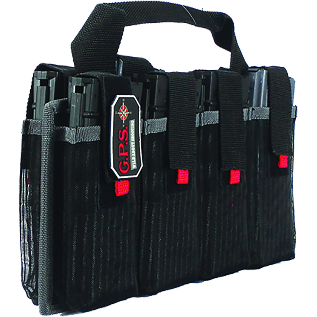 GPS AR Magazine Tote Black Holds 8 AR Magazines