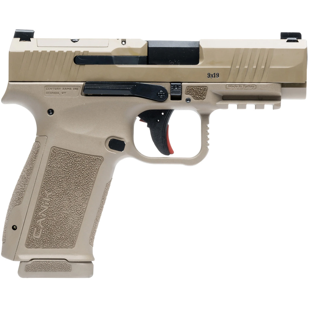 Canik Mete MC9 LS Pistol  9mm 3.63 in . FDE 17 Rd.