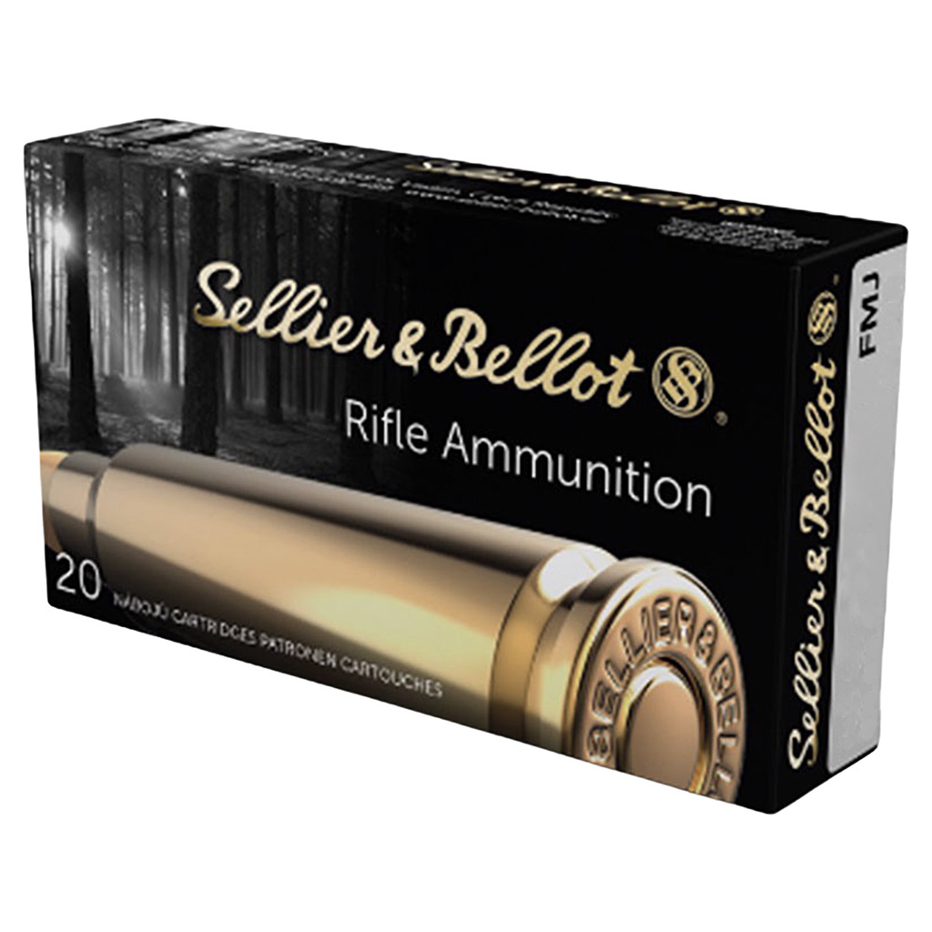 Sellier & Bellot Rifle Ammo 22 Hornet FMJ 45 gr. 20 rd.