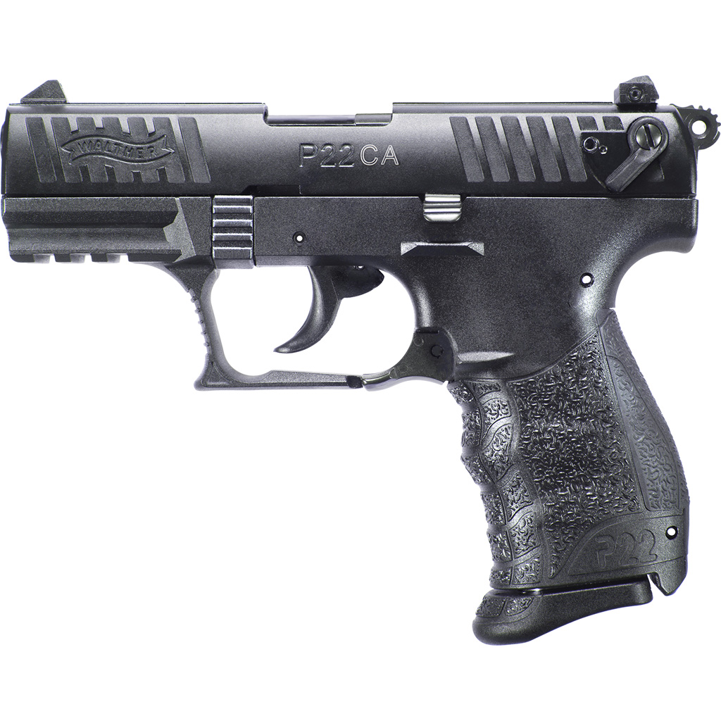 Walther P22 Pistol 22 LR. 3.42 in. Black 10 rd. CA