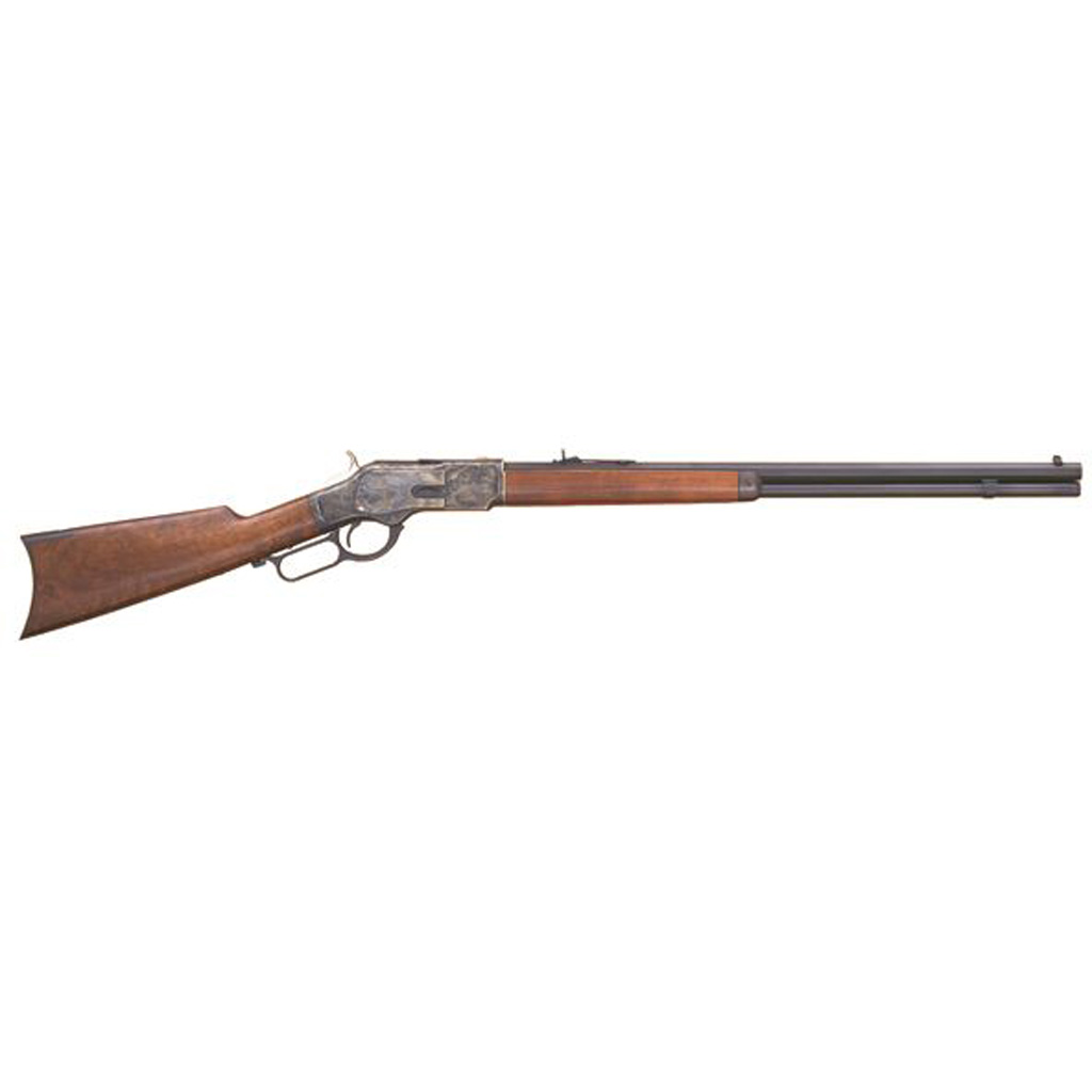 Cimarron 1873 Sporting Rifle 45 Long Colt 24.25 in. Walnut Case Hardened