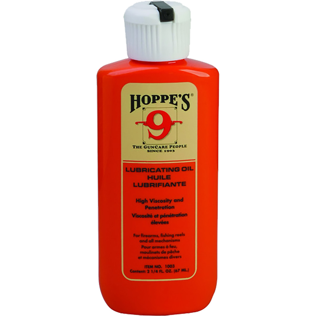 Hoppes No. 9 Lubricating Oil 2.25 oz. Squeeze Bottle