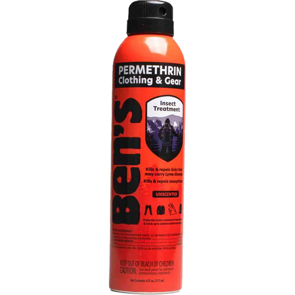 Ben's Clothing & Gear Insect Repellent 6oz Continuous Spray, 0.5pct Permethrin