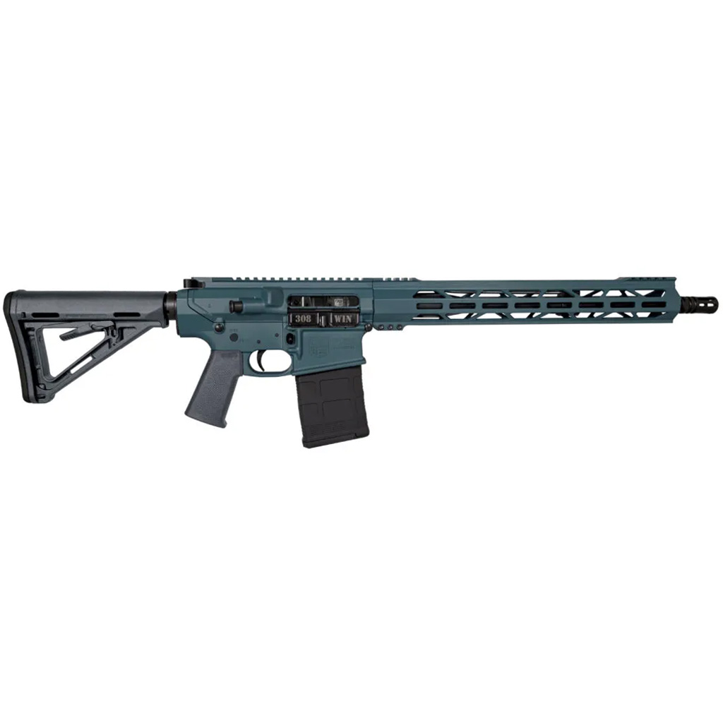 Diamondback Carbon DB10 Rifle 308 Win. 16 in. Jesse James Blue 15 in M-lok 30 rd