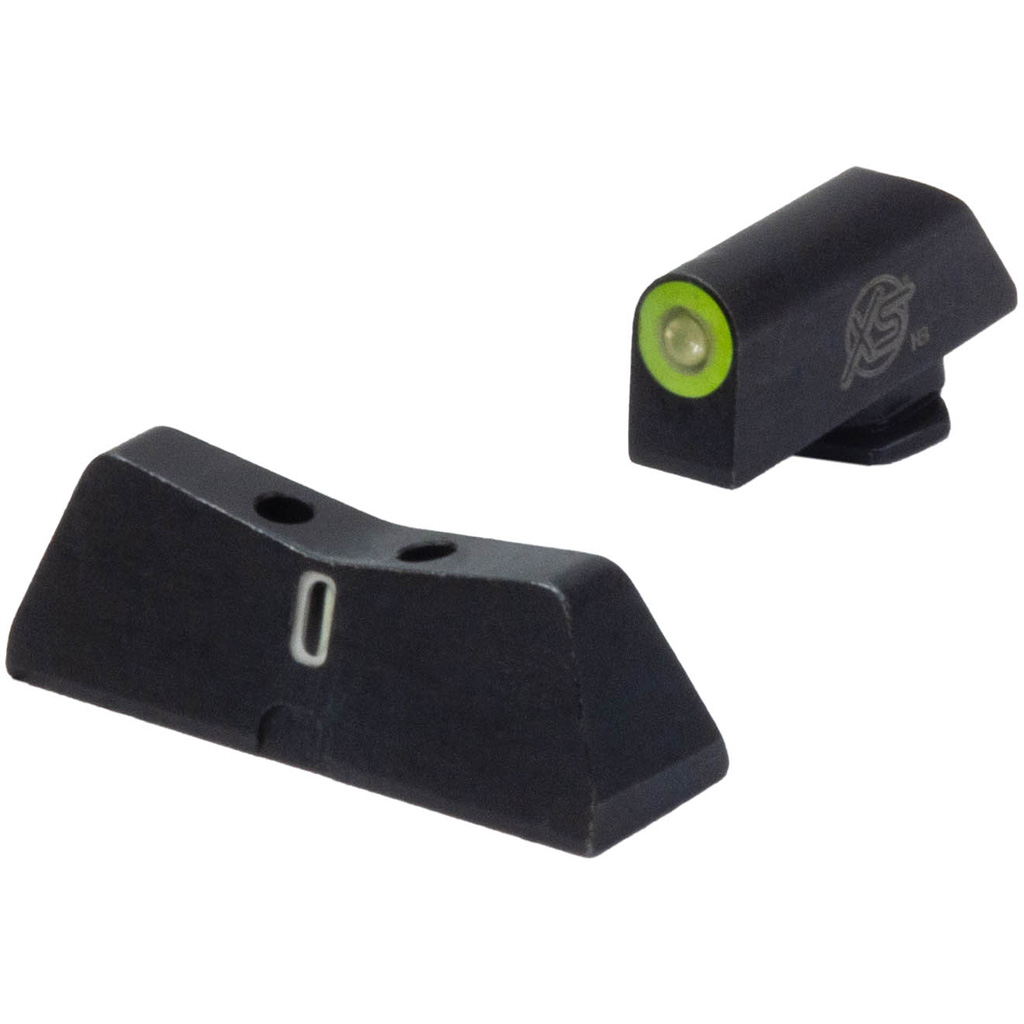 XS Sights DXT2 Pistol Sight Green Glock 17,19,22-24,26,27,31-36,38,45